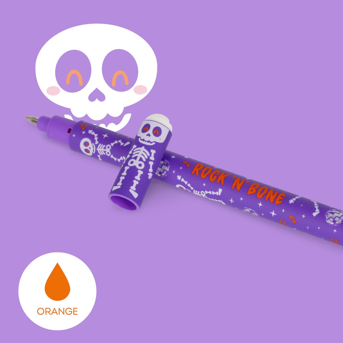 Set di 3 Penne Gel Cancellabili - The Boo Crew - Erasable Pen