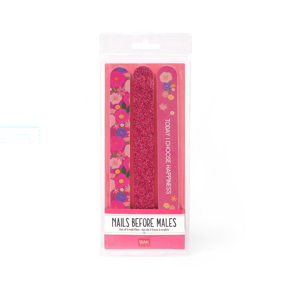 Set di 3 Lime per Unghie - Nails Before Males