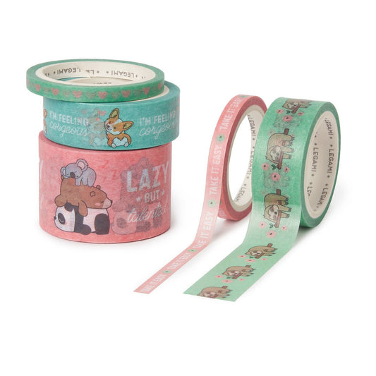 Set di 5 Nastri Adesivi di Carta - Tape By Tape