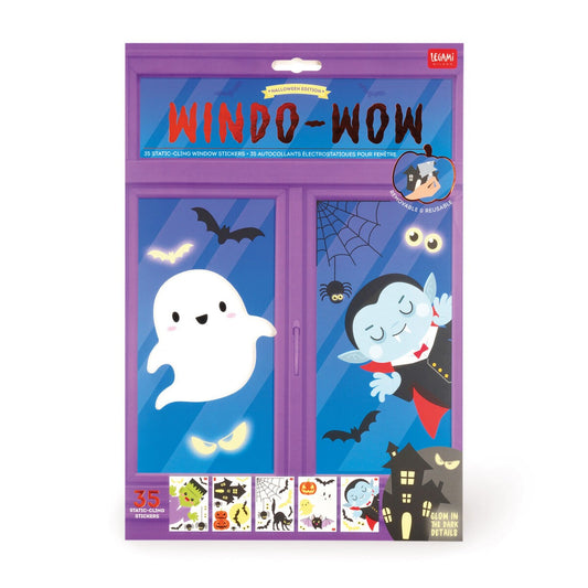 Set 35 Adesivi Elettrostatici per Finestra - Windo-Wow Legami