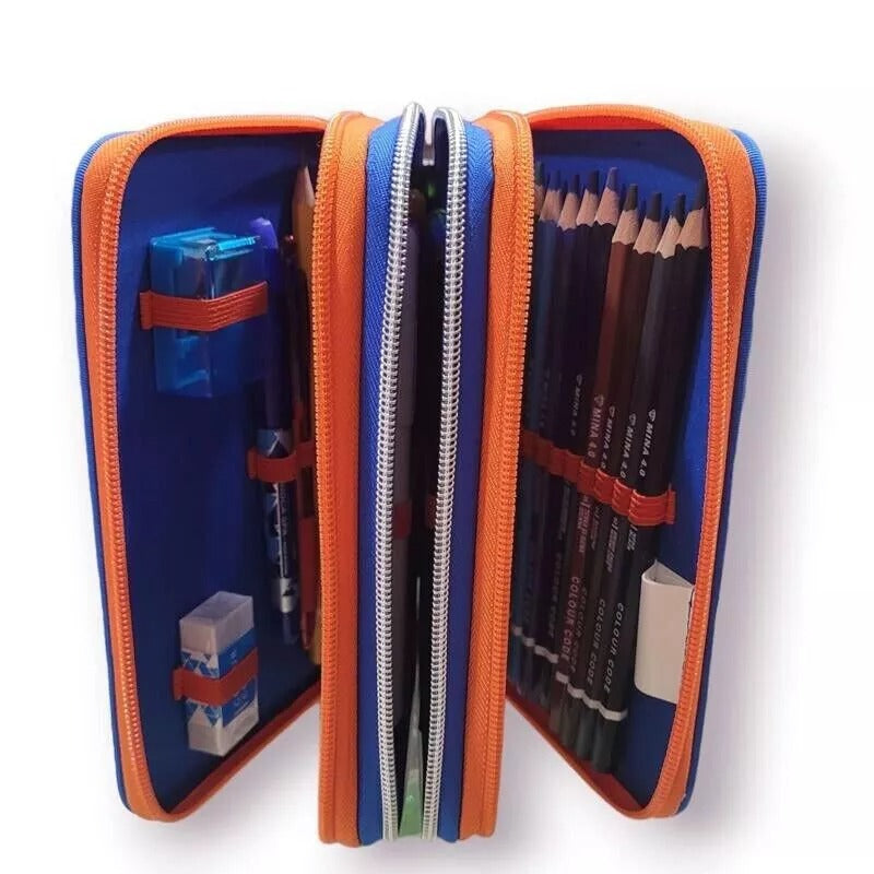 ASTUCCIO 3 ZIP SEVEN SCUOLA Sonic prime