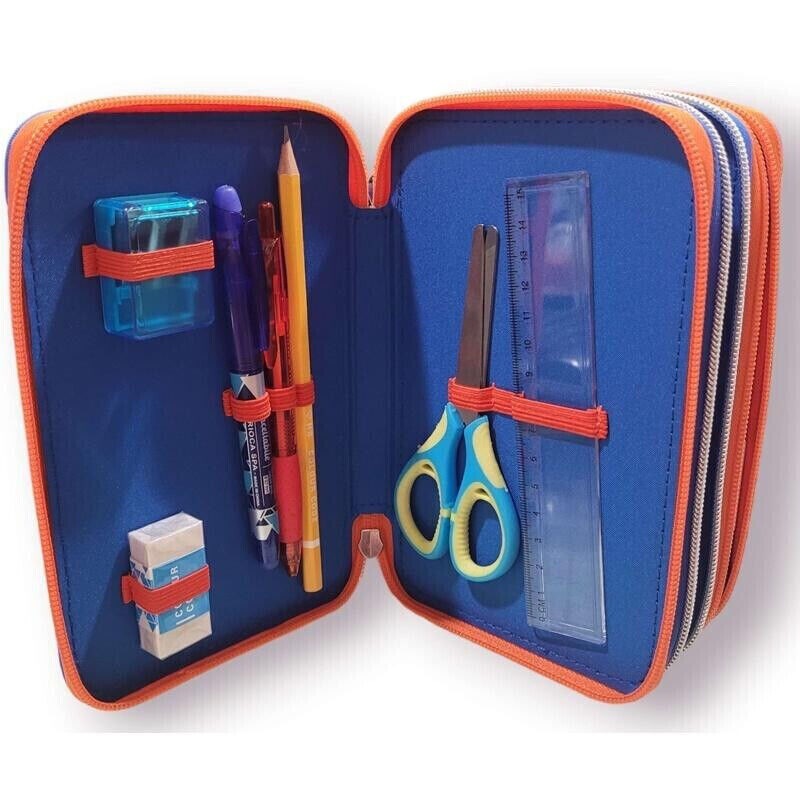 ASTUCCIO 3 ZIP SEVEN SCUOLA Sonic prime